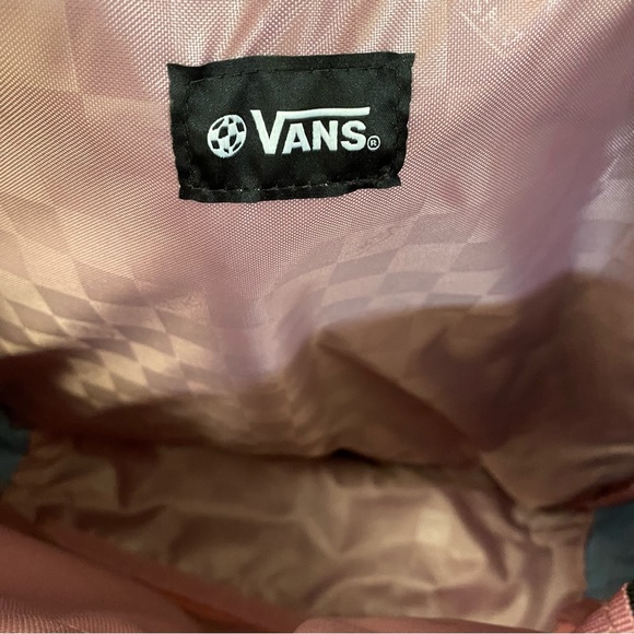 New Vans multicolored color block backpack w/ multiple pockets - Picture 7 of 8